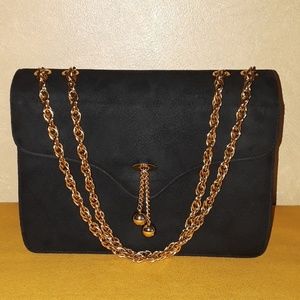Vintage Suede Paristyle Bag